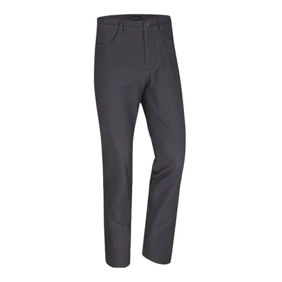 Ashwoth Dark Gray Flat Front Pockets Men’s Pants Sz 34x28 - Picture 1 of 11